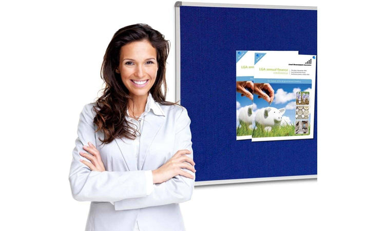 Vision Felt Board Royal Blue Vision
