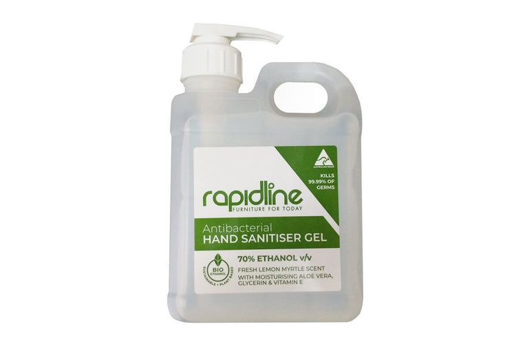 Vision Hand Sanitising Floor Stand - White Vision none 10x1L bottles hand sanitiser