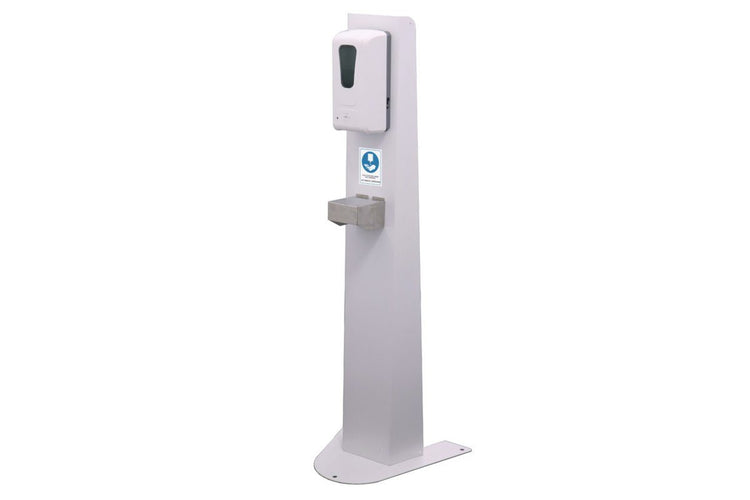 Vision Hand Sanitising Floor Stand - White Vision dispenser none