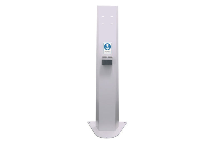 Vision Hand Sanitising Floor Stand - White Vision