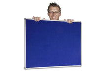  - Vision Pinnable Felt Board Velcro Blue - 1