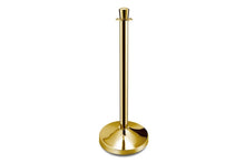  - Vision Q Executive Stand - Gold Titanium Rope Barrier and Bollard - 1