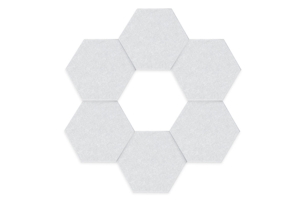 Vision SANA Acoustic Hexagon Shapes - Pack of 6 Vision frost 
