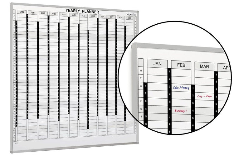 Vision Whiteboard Perpetual Planner Vision 1500 x 1200 