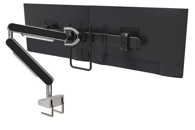 Zgo Dynamic Single Monitor Arm jasonl polished arm black crossbar black