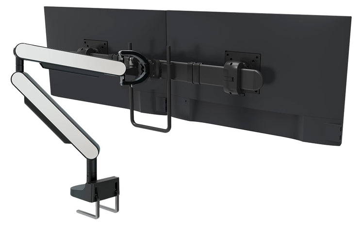 Zgo Dynamic Single Monitor Arm jasonl black arm black crossbar grey