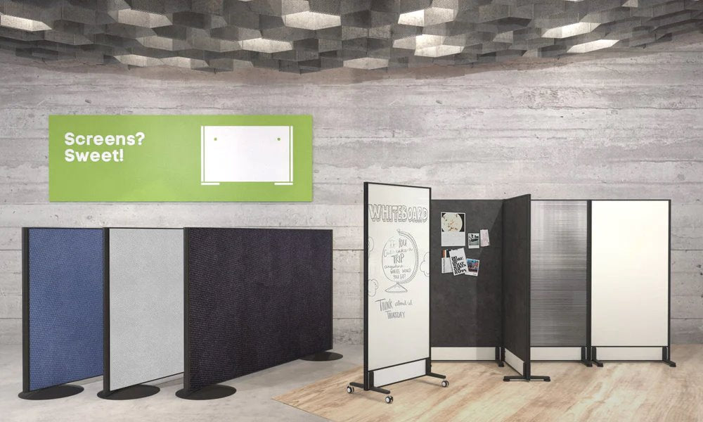 Computer Lab Screen Separator Choosing the Right Office Screen Dividers for Your Workspace