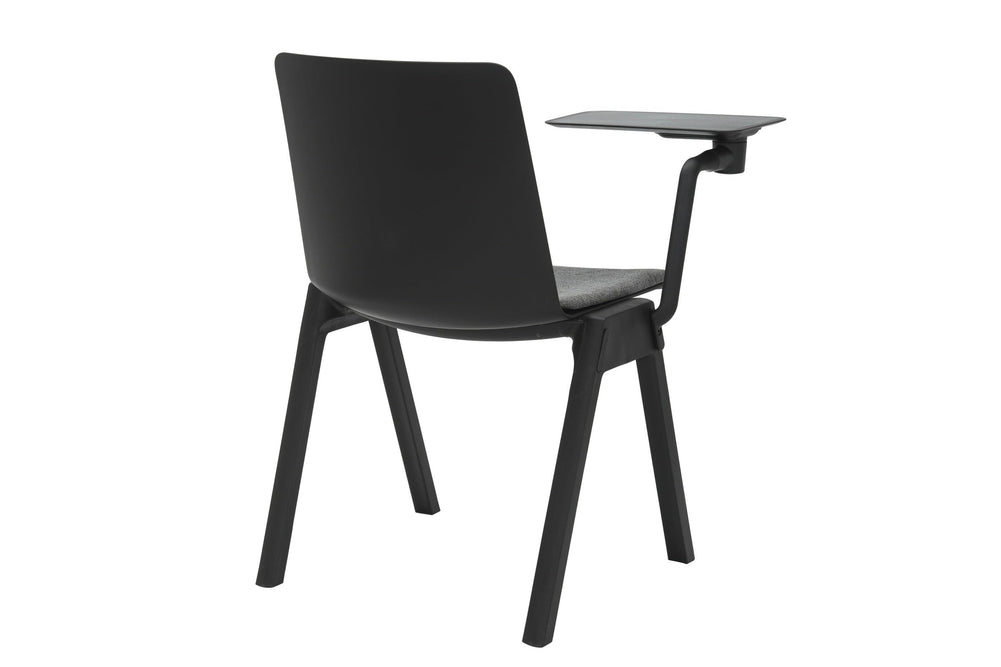 Sonic Scholar Training Chair - Stackable [with Tablet Arm]-black black 