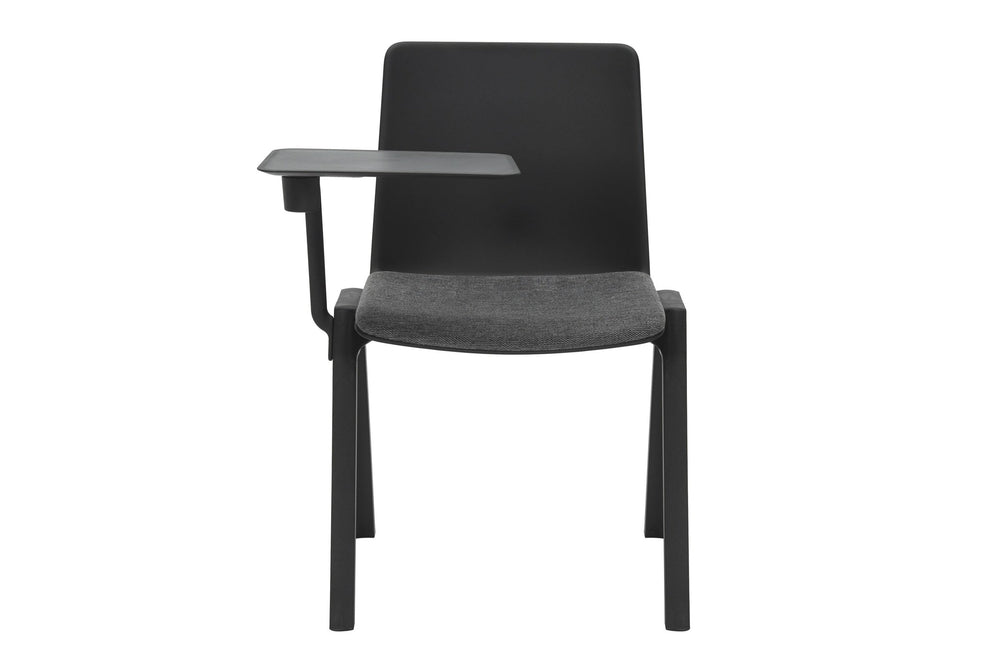 Sonic Scholar Training Chair - Stackable [with Tablet Arm]-black black 