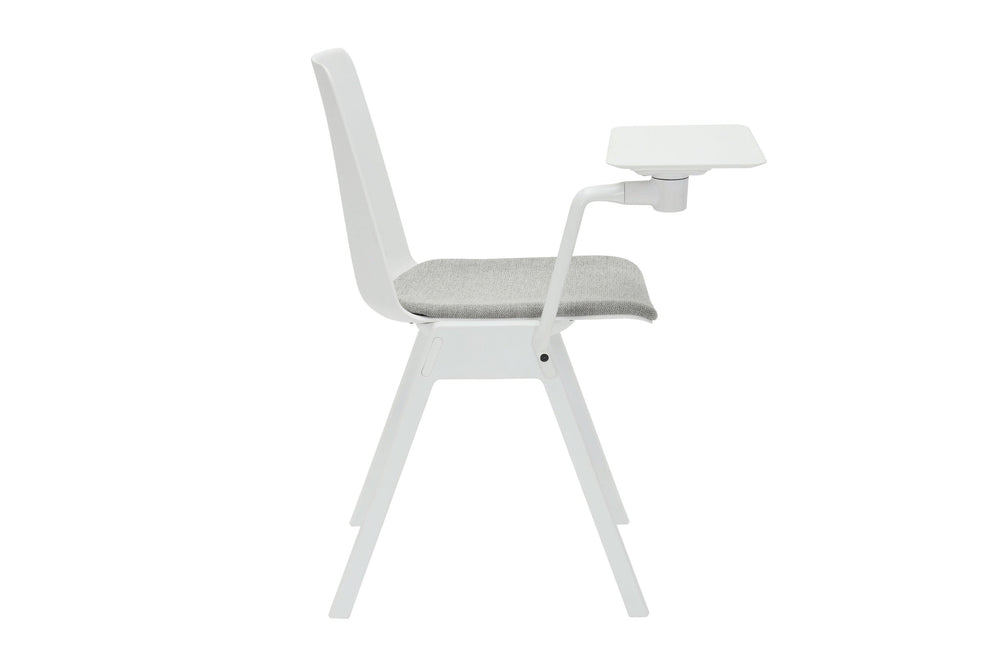 Sonic Scholar Training Chair - Stackable [with Tablet Arm]-black black 