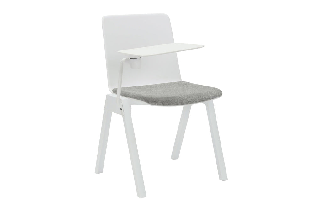 Sonic Scholar Training Chair - Stackable [with Tablet Arm]-black black 
