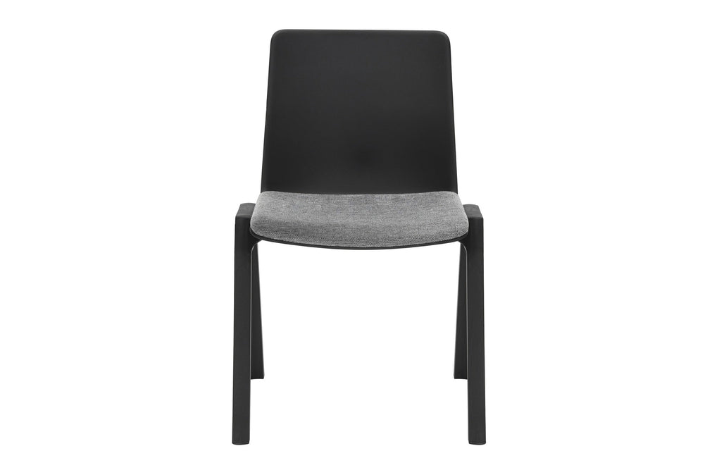 Sonic Scholar Training Chair - Stackable-black light grey 