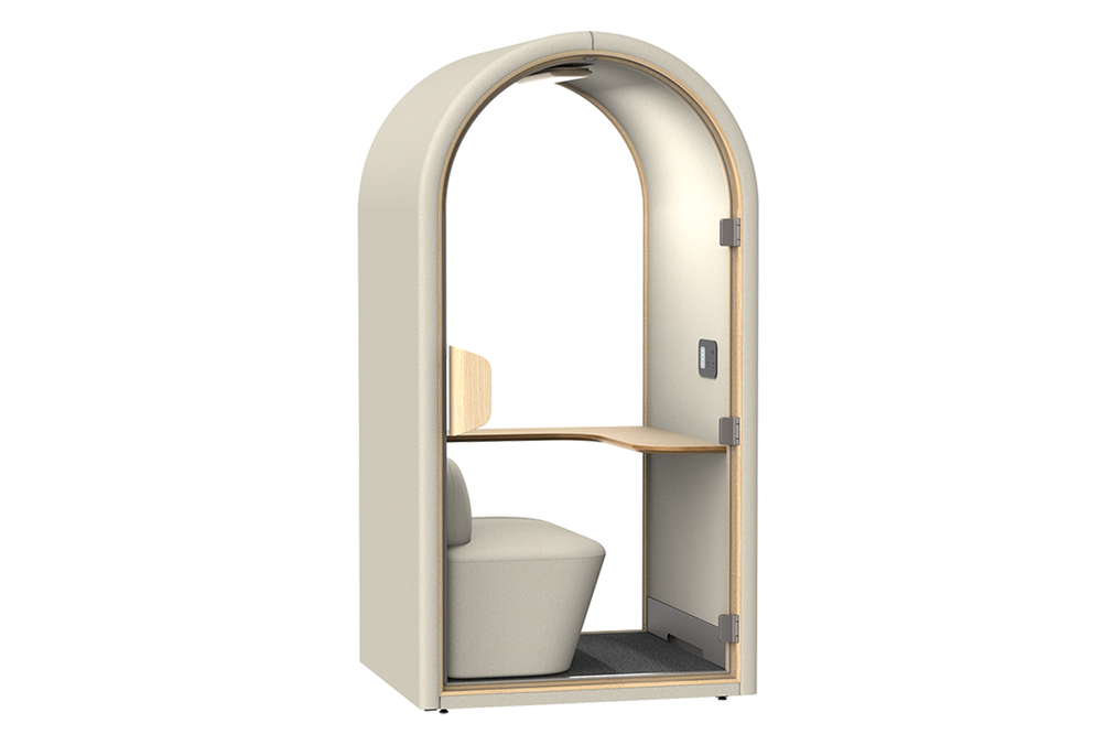 Dune Small Acoustic Office Pod-olive  