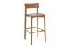 Sonic Oslo Timber High Stool - 760mm Seat Height - Thumbnail 1 