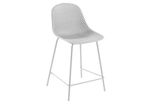  - Como Quinby Outdoor Plastic Stool - 650mm Seat Height [970H x 490W] - 1