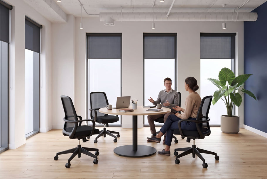 Environmental image of Coleto Swivel Mesh Office Chair