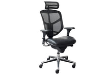  - Smile and Enjoy Executive Office Chair - High Leather Back - 1