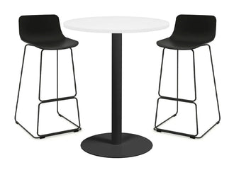 Sapphire Tall Round Bar Counter Table