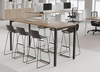 Quadro Square Leg Counter Table