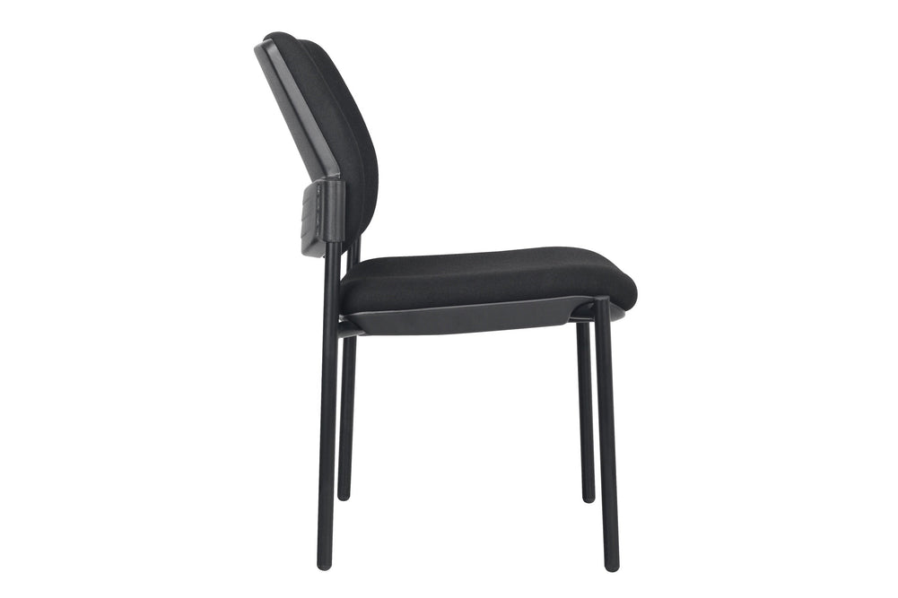 Sonic Titan Visitor Chair-black arms  