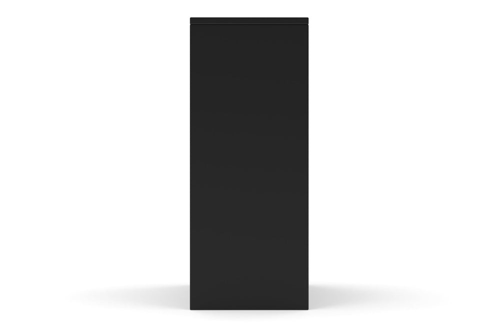 Essential Bookcase - Low [800W x 750H x 300D]-black  