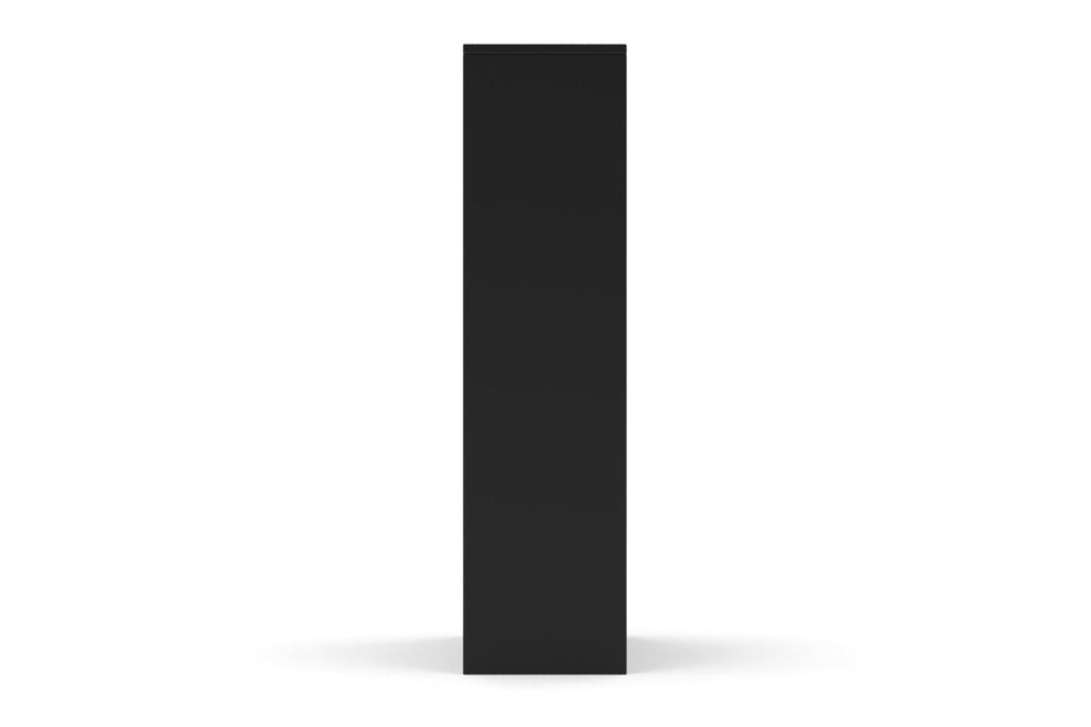 Essential Bookcase - Mid [800W x 1170H x 300D]-black  