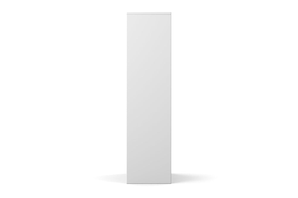 Essential Bookcase - Mid [800W x 1170H x 300D]-black  