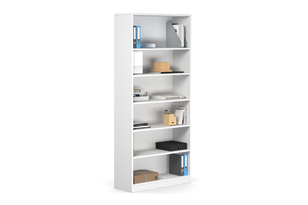 Essential Bookcase - High [800W x 1800H x 300D]-white  