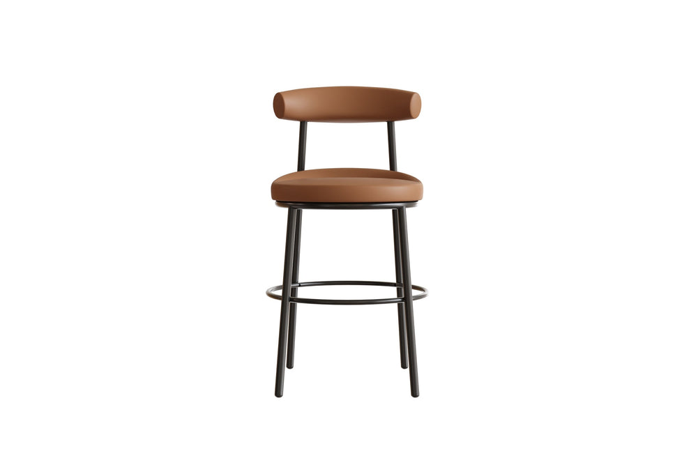 Sonic Nixe Counter Stool - 650mm Seat Height-amber  