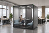 Nest 4 Person Meeting Booth [Acoustic Panel]