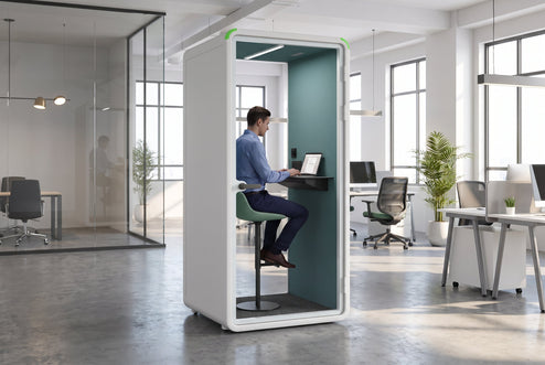 Nest Phone Booth [Acoustic Panel with Fabric]