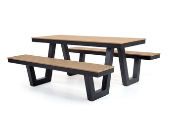  - Sonic Riva Outdoor Picnic Table - Large [2200L x 1900W] - 1