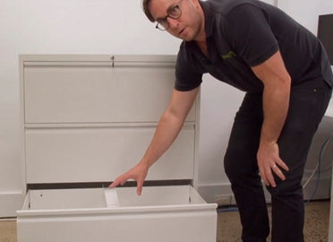 Jason on our filing cabinet range