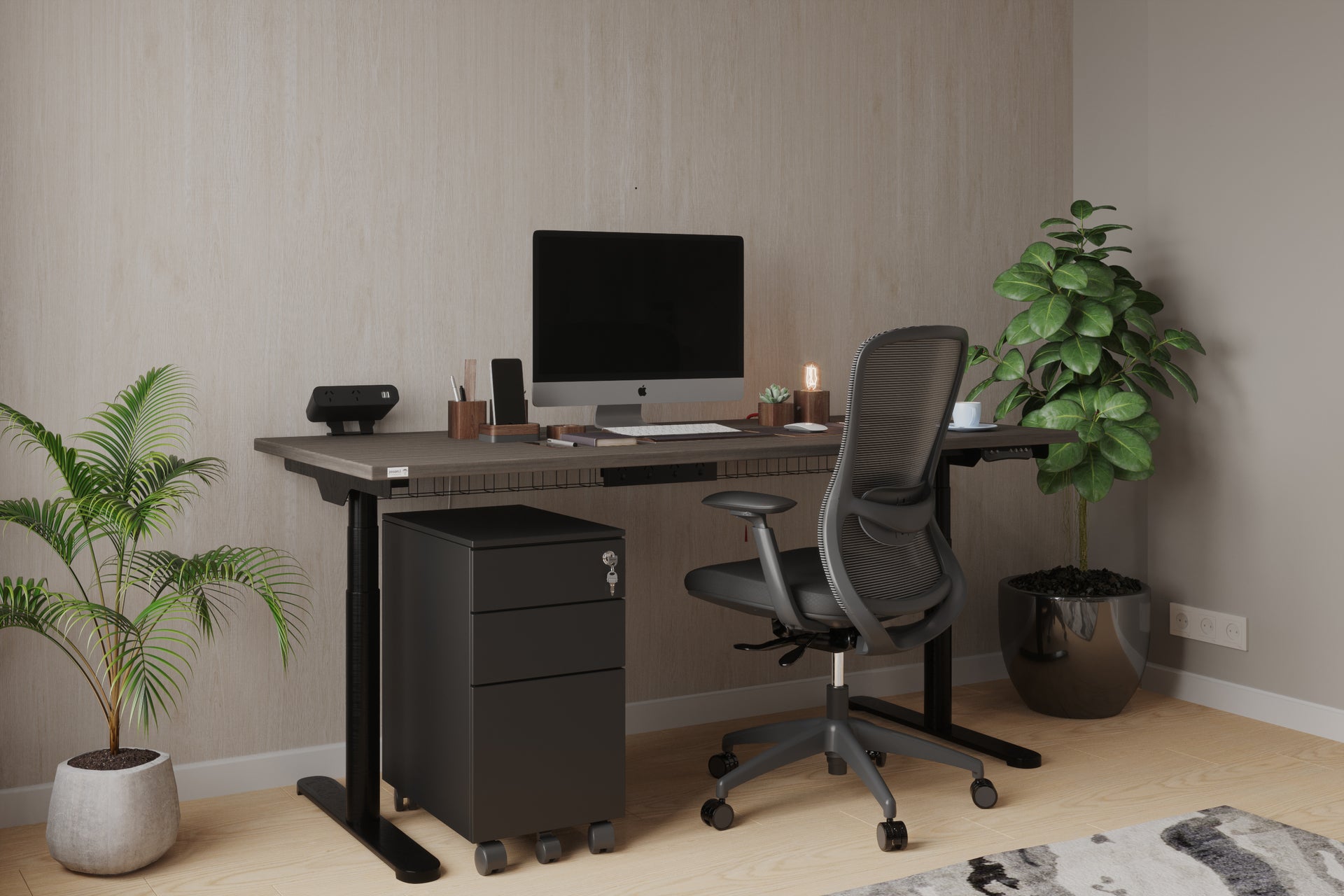 Uniform Melamine Mobile Pedestal