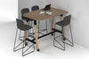Quadro A Legs Half Counter Table Wood Legs - Large Rounded Corners [1500L x 1000W with Large Rounded Corners] - Thumbnail 12 