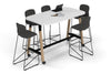 Quadro A Legs Counter Table Wood Legs - Large Rounded Corners [1800L x 1000W with Large Rounded Corners] - Thumbnail 20 