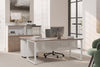 Quadro Loop Legs L-Shaped Corner Office Desk [1400L x 1450W]