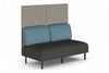 Sona Modular Privacy Sofa Double Seater Lounge - High Back - Thumbnail 6 