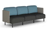 Sona Modular Sofa Triple Seater Lounge - Low Back with Sides - Thumbnail 5 