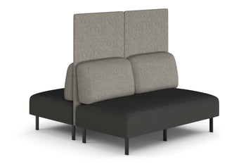  - Sona Modular Privacy Sofa 4 Seater Back to Back Lounge - High Back - 1