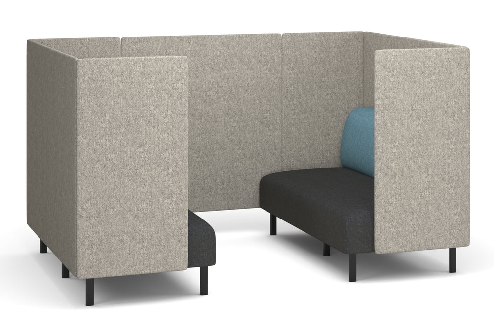Sona Modular Sofa 4 Seater Meeting Configuration-glacier blue none 