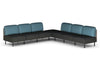 Sona Modular Sofa 7 Seater Corner Lounge - Low Back - Thumbnail 5 