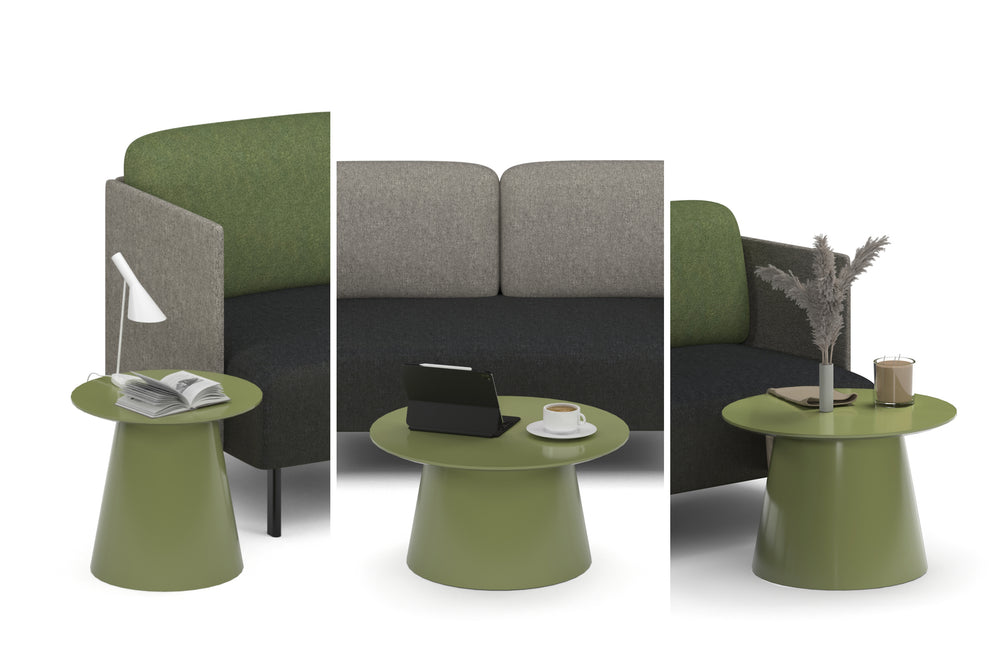 Mallee Coffee Tables - Set of 3-light green  