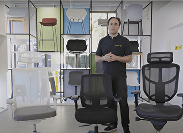 Jason on our conference chair range