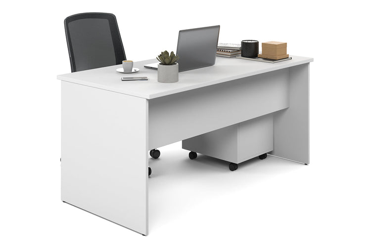 Uniform Panel Desk [1600W x 750H x 700D] Jasonl maple none 