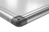 JasonL Commercial Magnetic Whiteboard - Silver Frame