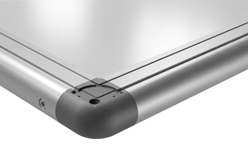 JasonL Commercial Magnetic Whiteboard - Silver Frame