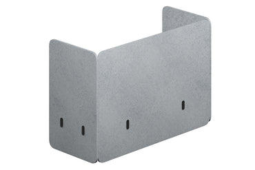Acoustic Fly By Screens 18mm Thick Dual Wrap with Radius Corners [Dual wrap flyby screen] Jasonl 820H x 1200W black L bracket light grey