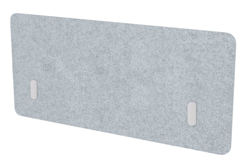 Acoustic Fly By Screens 18mm Thick with Radius Corners [Flyby screen]-820H x 1200W white L bracket light grey