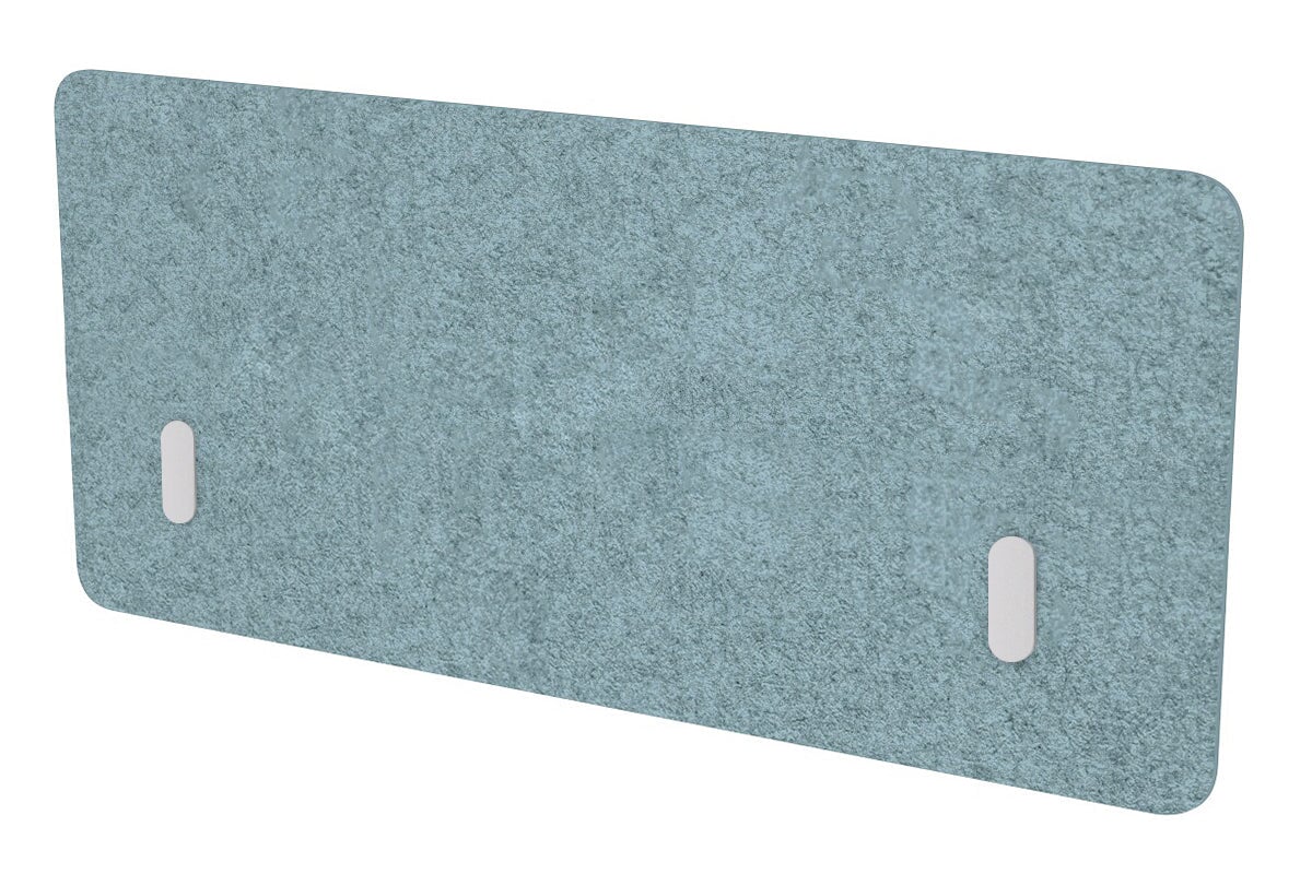 Acoustic Fly By Screens 18mm Thick with Radius Corners [Flyby screen]-820H x 1200W white L bracket blue